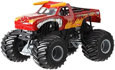 Hot Wheels Monster Jam 1:24 El Toro Loco Die-Cast Vehicle for Boys 3 Years and Up
