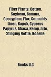 Fiber Plants: Cannabis-