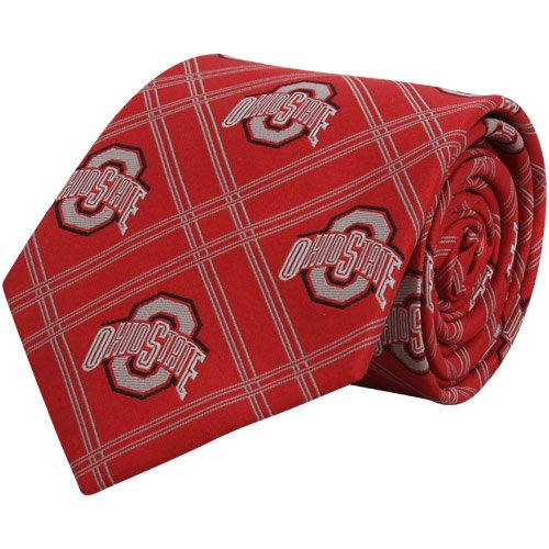 Eagles Wings 6263 Ohio State Buckeyes Woven Polyester Tie