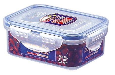 ISI HPL806 Vorratsdose 0,35l recht. Lock&Lock, 137x107x53mm
