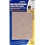 Waxman 4720095N Self-Stick Heavy Duty Felt Blanket Pads, 4-1/2-Inch by 6-Inch, Oatmeal