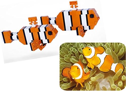 ReefScape Model Series 2: Custom LEGO Pair of Clownfish Male & Female (RS0208)