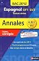 Espagnol LV1-LV2 toutes s�ries : Sujets corrig�s
