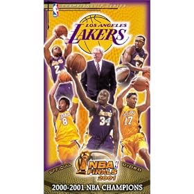 2001 NBA Finals Los Angeles Lakers Championship Video [VHS]