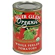 Muir Glen Organic Tomatoes, Whole Peeled, 14.5-Ounce Cans (Pack of 12)