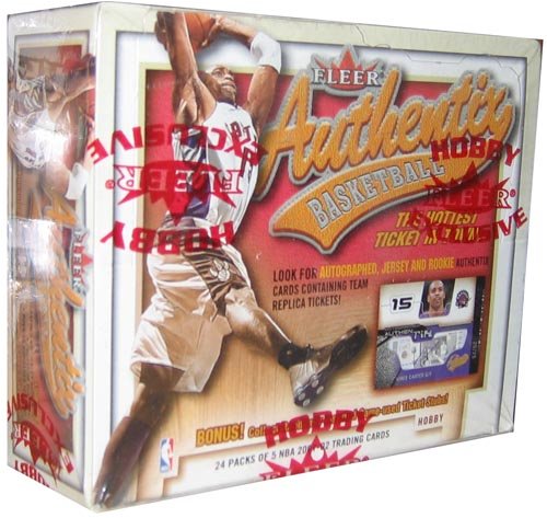 2001 02 Fleer Maximum Basketball Unopened Hobby Box