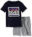 Quiksilver Baby Boys' Jersey Tee and French Terry Shorts
