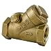 NIBCO NJ740xA Silicon Bronze Lead-Free Check Valve, Horizontal Swing, PTFE Seat, 1" Female Solder Cup