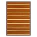 Anji Mountain Bamboo Chairmat & Rug Co. 4-Foot-by-6-Foot Bamboo Rug, Premier