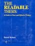 The Readable Thesis: A Guide to Clear and Effective Writing