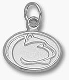 Penn State Nittany Lions Lion Head 3/8 Charm - Sterling Silver Jewelry