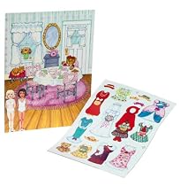 Magnetic Dolls Dress-Up Tea Party Set
