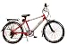 LX1 red electric bicycle