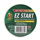 Henkel CS-60C Duck 1.88-Inch-by-60-Yard EZ Start Carton Sealing Tape, Clear