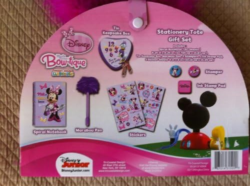 Minnie Mouse Bow-tique Stationary Tote Gift Set