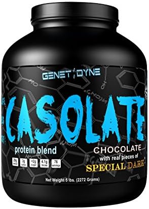 Genetidyne Casolate Protein (Chocolate Special Dark, 5lb)