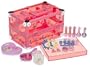 Barbie Make Up Glam Case: Role Play Cosmetics - Polish, Emory Boards, Lip Gloss, Sticks, Mirror, Nails, Toe Dividers