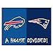 FANMATS NFL House Divided Nylon Face House Divided Rug
