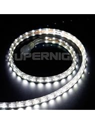 Lawn & Patio: DVW 3m / 10Ft SMD 3528 180 LEDs Strip Lights, Flexible Light Strip AC 110V High Voltage Kits,Waterproof Tube Indoor decoration Rope Light ,60 LEDs/M wedding Christmas Lighting DIY Light Set-Color:pure white - DVW