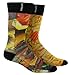 adidas Men's Neo Crew Socks (1-Pack), Burgers and Fries Print, One Size Fits All