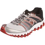 K-Swiss TUBES RUN 100 A 02316-098-M, Herren Sportschuhe - Fitness, Schwarz (Black Fade/Fiery Red), EU 46 (UK 11)