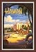 Hawaii, Land of Surf & Sunshine Framed Art Poster Print by Kerne Erickson, 29x41
