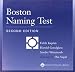 Books : Boston Naming Test