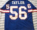 Lawrence Taylor autographed New York Giants authentic game model jersey