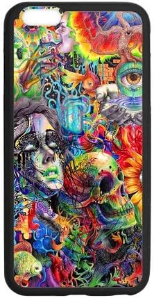 Customize TPU Gel Skin Case Cover for iphone 6+, iphone 6 plus Cover (5.5 inch), Trippy