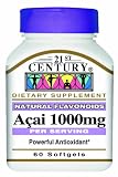 519TM0SBZWL. SL160  21st Century Acai Berry 1000 Mg Softgels, 60 Count