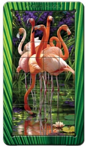 Piatnik 53111 - 3D Magna Puzzle Flamingos 32 Teile Preisvergleich
