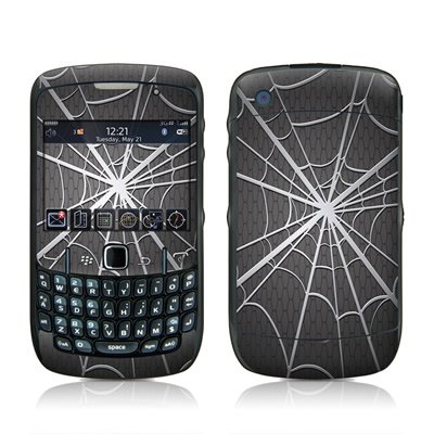 Webbing Spider Web Design Skin Decal Sticker for Blackberry Curve 8500 8520 8530 Cell Phone