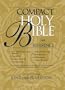 KJV Holy Bible Compact Reference, Gold Edition Button Flap