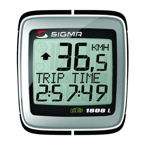 Sigma Sport BC1606 DTS Wireless Cycle Computer w/Wireless Cadence