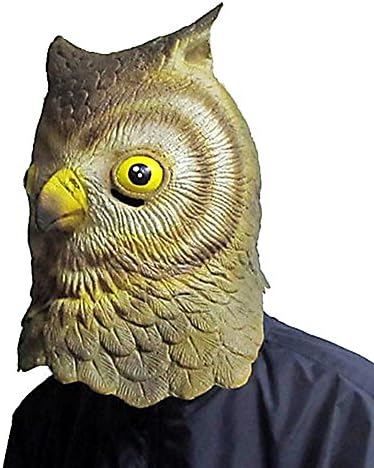 HLLWN Expresss, Owl, Halloween Masquerade Party Cosplay Latex Mask 2014 HLWMSK56