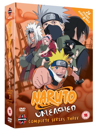 Childrens Toyshop  DVD : Naruto Unleashed - Series 3 - Complete