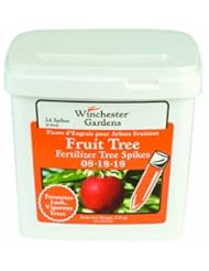 Winchester Gardens Fruit and Citrus Fertilizer Spikes, 8-18-18, 24 Spikes/Bucket