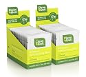 Cleanwell Natural Hand Sanitizing Wipes, 20-Count Individually Wrapped Wipes (Pack of 2)