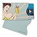 Credit Card Protector Set by Get Safe - RFID Blocking Sleeve Prevents Digital Skimming and Electronic Scan Identity Theft. Pack of 10 Protectors with Gift Box