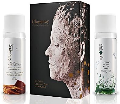 Clayspray Duo Pack Clay Therapy, Red by Clayspray