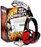 Wicked WI8202 Reverb Headphone - Black/Red