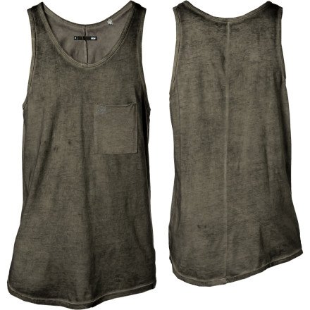 KR3W Reeves Tank Top - Men's Dirty Black, S