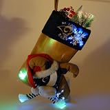 St. Louis Rams Mascot Fiber Optic Stocking