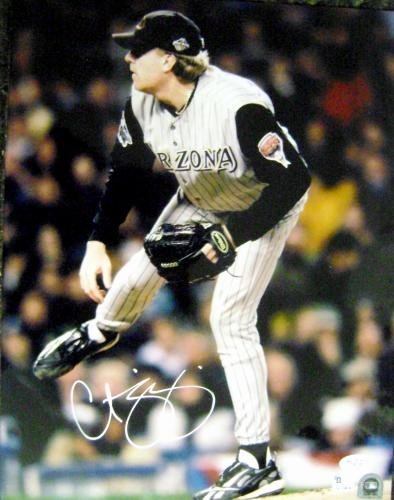 Curt Schilling Autographed/Hand Signed 11x14 Photo (Arizona Diamondbacks) MLB HOLOGRAM