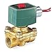 240/60, 220/50 Brass Solenoid Valve, Normally Closed, 1/2" Pipe Size