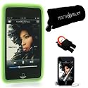 (9 Colors available) Apple iPod Touch 3rd Generation Silicone skin case cover for iPod Touch 2G 3G, iTouch 8GB, 16GB, 32GB, 64GB + LCD protector, Nike Pouch