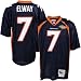 Mitchell & Ness Denver Broncos #7 John Elway Navy Blue Authentic Throwback Jersey