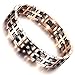 Kstyle Jewelry Bracelet Mens Jewelry Fashion Tungsten Bracelet, Rose Gold KR7916