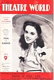 THEATRE WORLD MAGAZINE BACK ISSUE OCT 1941 CAROL RAYE - FUN AND GAMES