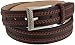 Tommy Bahama Men's Criss Crossed Leather Laced Belt